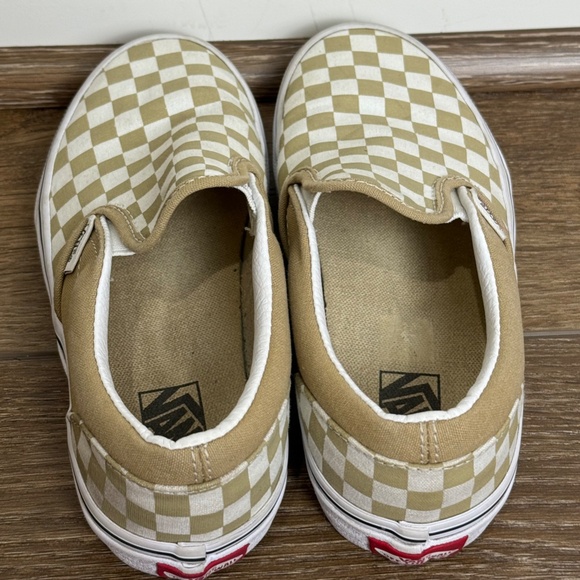 Vans Slip-On Color Theory Cornstalk Checkerboard Lifestyle Sneaker Size 2.5 - Picture 4 of 12